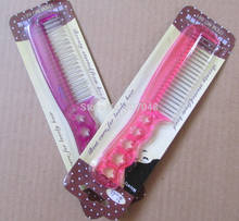 50  pieces /lot Free Shipping Professional plastic and metal  hair Combs. 2024 - buy cheap