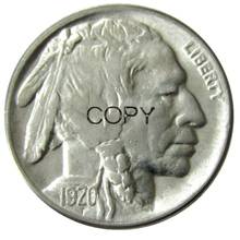 США 1920 P, D, S с гравировкой в виде американского бизона из никеля пять цент, копия монеты 2024 - купить недорого