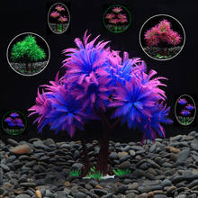 Artificial Plastic Aqaurium Water Grass Plant Ornament Fish Tank Underwater fake Plant Decoration Aquarium Accessories 2024 - buy cheap