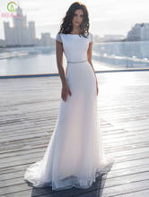 Ssyfashion vestido de sereia branco, noite, sexy, slim, com lantejoulas, rabo de peixe, para praia, festa, vestidos noturnos 2024 - compre barato