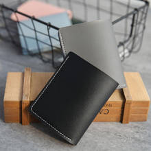 Casual Men's Wallets Leather Solid Luxury Wallet Pu Leather Slim Bifold Short Purses Credit Card Holder Business Female Purse 2024 - buy cheap