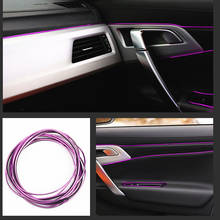 5 M Car Styling Universal DIY Interior Molding Trim Strips for Ford Focus Fusion Escort Kuga Ecosport Fiesta Falcon Mondeo EDGE/ 2024 - buy cheap