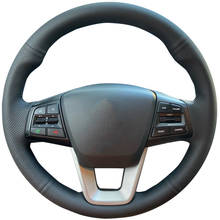 Artificial Leather car steering wheel cover for Hyundai ix25 2014 2015 2016 Creta 2016 2017/Custom made dedicated Steering-Wheel 2024 - buy cheap