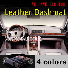 For Mercedes-Benz S Class W140 300SEL 350SDL 400 500 600 280 320L 420L Leather Dashmat Dashboard Cover Dash Mat Sunshade Carpet 2024 - buy cheap