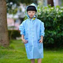 Capa de chuva infantil à prova d'água, casaco estilo animal de desenho animado para meninos e meninas, roupa de chuva fofa para estudantes 2024 - compre barato