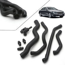 8 Pcs Black Crankcase Ventalation Air Intake Breather Hose Kit Hight Quality Parts For Mercedes- Benz C240 C280 C32 C320 C43 2024 - buy cheap