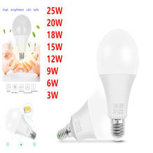 5Pcs/Lot LED Bulb Lamp E27 E14 220V Energy saving lamp Light 3W 6W 9W 12W15W18W20W25W High Brightness Lampada Bombilla Spotlight 2024 - buy cheap