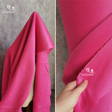 Double-Faced Cashmere Wool Fabric 95% Wool Rose red DIY Sewing Winter Jacket Suit Outwear Overcoat Designer Fabric 800g/meter 2024 - buy cheap