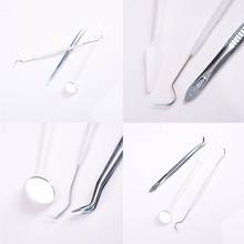 Mouth Mirror Tooth hook tooth tweezers Set Tooth Clean tools Dentistry tools Dental Kit 2024 - buy cheap