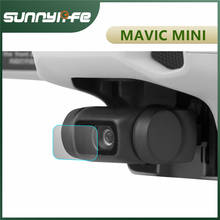 Sunnylife, película protetora mavic mini para câmera, película de vidro para dji mavic mini 9h, capa protetora de lente, anti arranhão, à prova de óleo 2024 - compre barato