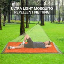 Lixada Ultralight Mosquito Repellent Mesh Net Outdoor Insect Bugs Shelter Pyramid Mesh Net Camping Tent Travel 2024 - compre barato