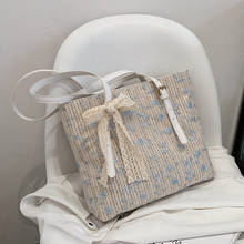 Shoulder Bags For Women's Female Shopper Bag Summer Designers Handbag Cute Embroidery Bag Large Capacity Tote Bag 2024 - buy cheap