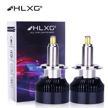 HLXG-bombilla led canbus H8, H9, H11, h7, CSP, lámpara de 12 lados, 25000LM, 360 K, 6000, 9005, 9006, HB3, HB4, H1 2024 - compra barato