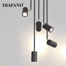 Multiple Beside Pendant Down Light Hanging Kitchen Suspension Lamp LED Spot Light LED Down Light Adjustable Downlight Hang Lamp 2024 - купить недорого