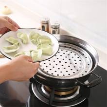 Multifunctional Home Kitchen Round Shape Stainless Steel Steamer Rack Insert Stock Pot Steaming Tray Stand Cookware Tool 2024 - buy cheap