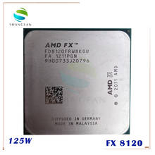 AMD FX-Series FX-8120 FX 8120 3.1 GHz Eight-Core CPU Processor 125W FX8120 FD8120FRW8KGU Socket AM3+ 2024 - buy cheap