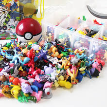 192 Different Styles 24pcs/bag Anime Figure Dolls 2-3cm Cartoon Pokemons Action Figure Toys Birthday Gifts For Kids 2024 - buy cheap