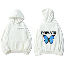 Butterfly Letter Print Women Hoodies Harajuku Kawaii Oversize Sweatshirts Pullover Korean Winter Autumn Halloween Femme Gift 2024 - buy cheap