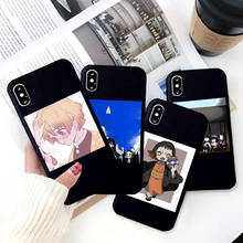 Японская анимация Demon Slayer Kimetsu No Yaiba мультяшный ТПУ цветной мягкий чехол для телефона для iPhone 11 Pro Xs Max X Xr 7 8 6 Plus чехол 2024 - купить недорого