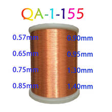 0.57mm 0.65mm 0.75mm 0.85mm 0.90mm 0.95mm 1.30mm 1.40mm Copper Wire Magnet Wire Enameled Copper Winding Wire Coil Copper Wire 2024 - buy cheap
