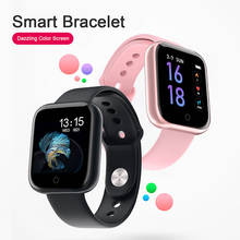 Masculino feminino relógio inteligente saúde pulseira de fitness freqüência cardíaca pressão arterial rastreador ip68 à prova dip68 água para iphone 7/11/xiaomi 2024 - compre barato