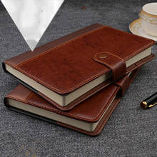 Agenda 2021 Retro Vintage PU Leather Cover Notebook Note Book Traveler Notepad Stationery Supplies A5 A6 B5 2024 - buy cheap