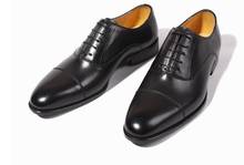 Top grade Formal black Men's shoes Handmade Genuine Leather Lace up Goodyear Fashion Oxfords wedding Shoes Men 2024 - buy cheap