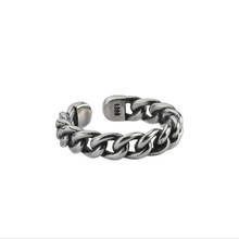 Ретро кольцо с цепочкой, элегантное женское серебряное кольцо, Модные женские вечерние ювелирные изделия 2024 - купить недорого