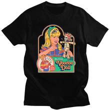 Camiseta feminina de verão, camiseta de algodão assustador, estilo harajuku, de desenho animado, para homens e mulheres, moda urbana 2024 - compre barato