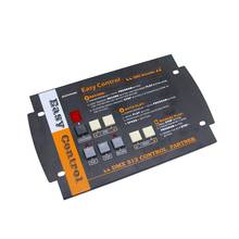 Consola de luz de escenario, controlador Simple y fácil, DMX 512, grabadora, compatible con Guardar 7 programas, 4MB, Interruptor táctil automático 2024 - compra barato