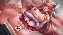 Print LOL Soraka Ahri Brigitte sexy girl game art silk or canvas poster custom 24x36 inch living room bedroom home wall picture 2024 - buy cheap