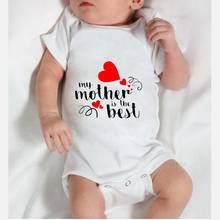 Macacão infantil de algodão, fantasia de outono para bebês recém-nascidos, para meninos e meninas, roupa de inverno amor para crianças 2024 - compre barato