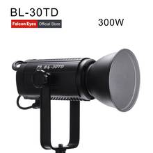 Falcon Olhos LED Estúdio Luz de Vídeo de Preenchimento 300W Bi-color 3000 K-8000 K Portátil Para Filme /filme/Entrevista Fotografia Iluminação BL-30TD