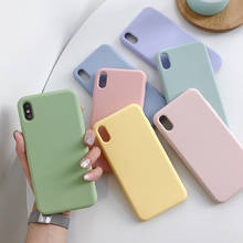 Funda de silicona de Color sólido para teléfono XiaoMi Redmi 8A 6 6A 7 7A 8 Plus funda suave Color caramelo para Redmi 3S GO 4A 4X 5 5A PRO 2024 - compra barato
