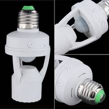 E27 Plug 360 Degree PIR Induction Motion Sensor Infrared Motion Detection Sensor Light Bulb Socket Switch Base Holder AC110-220V 2024 - buy cheap