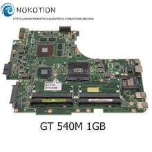 Nokotion placa-mãe para laptop asus n53sv, rev 2.1 hm65 ddr3 gt540m, testada 2024 - compre barato