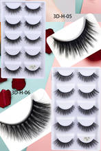 NEW 5 Pairs Dramatic Fake Lashes 3D  Mink Eyelashes Natural Thick Long False Eyelashes Makeup Extension Eyelashes maquiagem 2024 - buy cheap