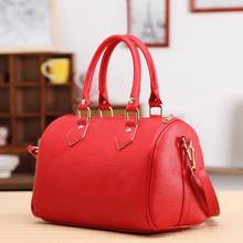Women Handbags Ladies Handle Bag Leather Totes Black Red Beige PU Leather Shoulder Bag Fashion Hobos 2024 - buy cheap