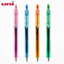 Uni gel caneta UMN-105C 2 pces cor caneta corpo preto gel caneta estudante escritório de negócios 0.5mm 2024 - compre barato