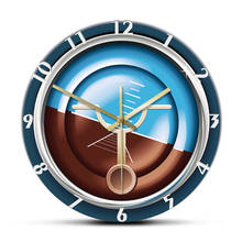 Aeronave Instrumento de Medição & Controle Avião Militar Relógio de Parede Decorativo Relógio de Parede Em Silêncio Não-tique-taque do Relógio Relógio 2024 - compre barato