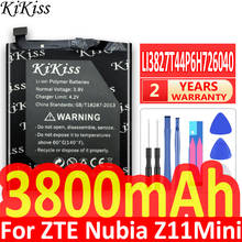 3800 мАч высокой Ёмкость Батарея Li3827T44P6h726040 для ZTE Nubia Z11 мини NX529J мобильный телефон Батарея + бесплатный инструмент 2024 - купить недорого