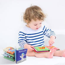 Livro de pano macio para bebês, 6 modos, comida/animal/marinha, livro cognitivo, aprendizagem precoce, brinquedo educacional, presentes para recém-nascidos 2024 - compre barato