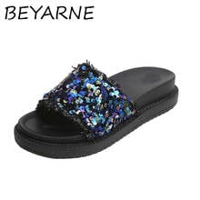 BEYARNE New Stock New Summer Women's Shoes Sandals Thick Bottom Slippers Lovely Slippers Ladies Shoes Antiskid Slippers 2024 - buy cheap