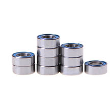 10pcs MR105-2RS Rubber Sealed Ball Bearing Miniature Bearing 5 x 10 x 4mm Blue 2024 - buy cheap