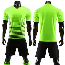 2020 New Football jerseys Boys and girls Soccer Clothes Sets Men child Futbol Training Uniforms Kids Soccer Training set custom 2024 - buy cheap