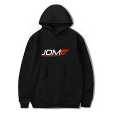 New JDM Hoodies Japanese Car Culture Fashion Letter Print Hoodies Men Women Hoodies Streetwear Fashion Hip Hop Loose Sweatshirts 2024 - buy cheap