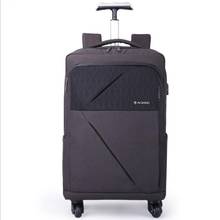Luggage backpack bag with wheels Men Travel trolley bag wheeled backpack for Business carry on luggage backpack Rolling suitcase 2024 - buy cheap