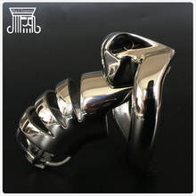 HT Model 316 Stainless Steel Hollow Male Chastity Cage Metal Cock Ring Cock Cage Chastity Device Adult Games Sex Toys For men 2024 - buy cheap