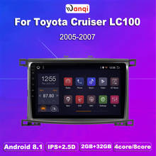 2G RAM 32G ROM Car Radio player for Toyota Land cruiser 100 GX LC 100 Stereo Radio Navigation Head Unit 2024 - buy cheap