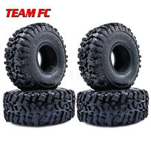 Pneus de borracha para rodas, 4 unidades, 120mm 1.9 '', 1:10 rc rock crawler, axial scx10 tf2 traxxas segundo 90047 d90 d110 2024 - compre barato